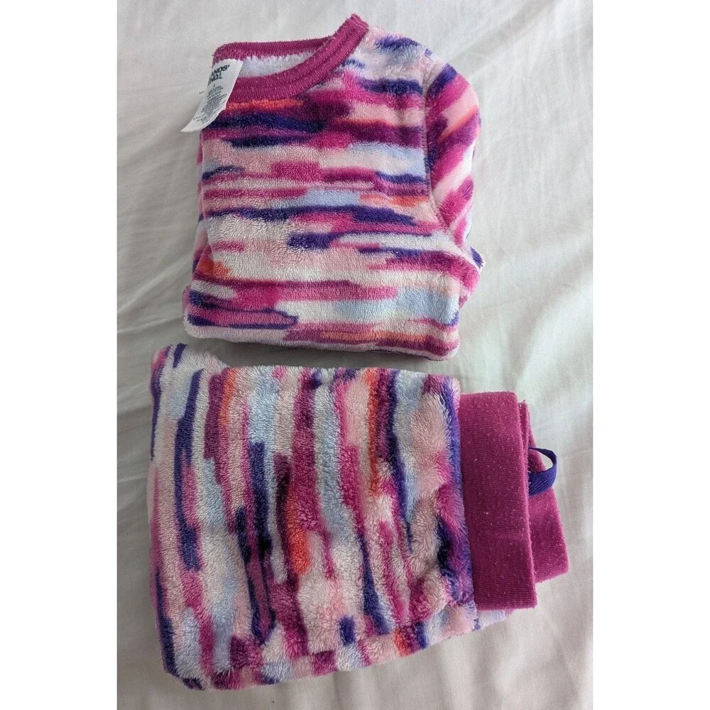 Lands End Fleece Pajamas, 2T